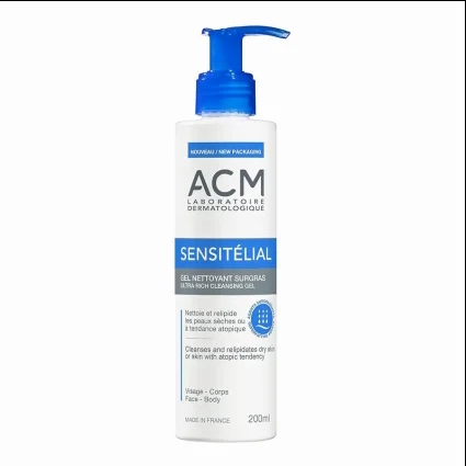ژل شستشو پوست خشک و حساس ACM